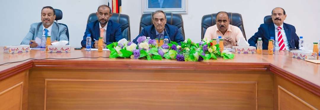 تنفيذي شبوة يجدد تأييده لمجلس القيادة الرئاسي ويدعم مسار الحوار الجنوبي في أولى دوراته للعام 2026 تنفيذي شبوة يجدد تأييده لمجلس القيادة الرئاسي ويدعم مسار الحوار الجنوبي في أولى دوراته للعام 2026