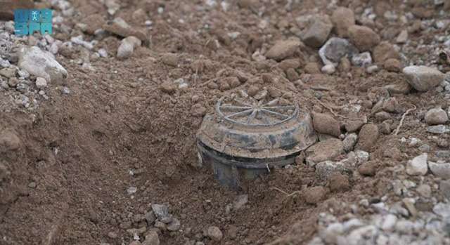 مشروع الملك سلمان “مسام” ينزع 3166 لغمًا من الأراضي اليمنية في أول أسابيع فبراير