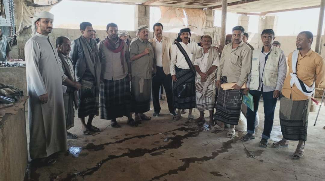 برعاية المحافظ ابن الوزير، وبتمويل من مركز الملك سلمان تسليم موقع مشروع تأهيل سوق الأسماك بمدينة رضوم برعاية المحافظ ابن الوزير، وبتمويل من مركز الملك سلمان تسليم موقع مشروع تأهيل سوق الأسماك بمدينة رضوم